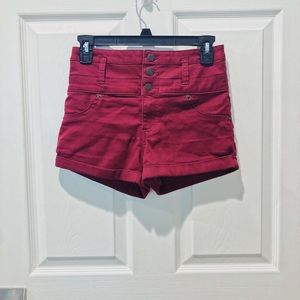 Mossimo Supply Co. Dark Red Shorts